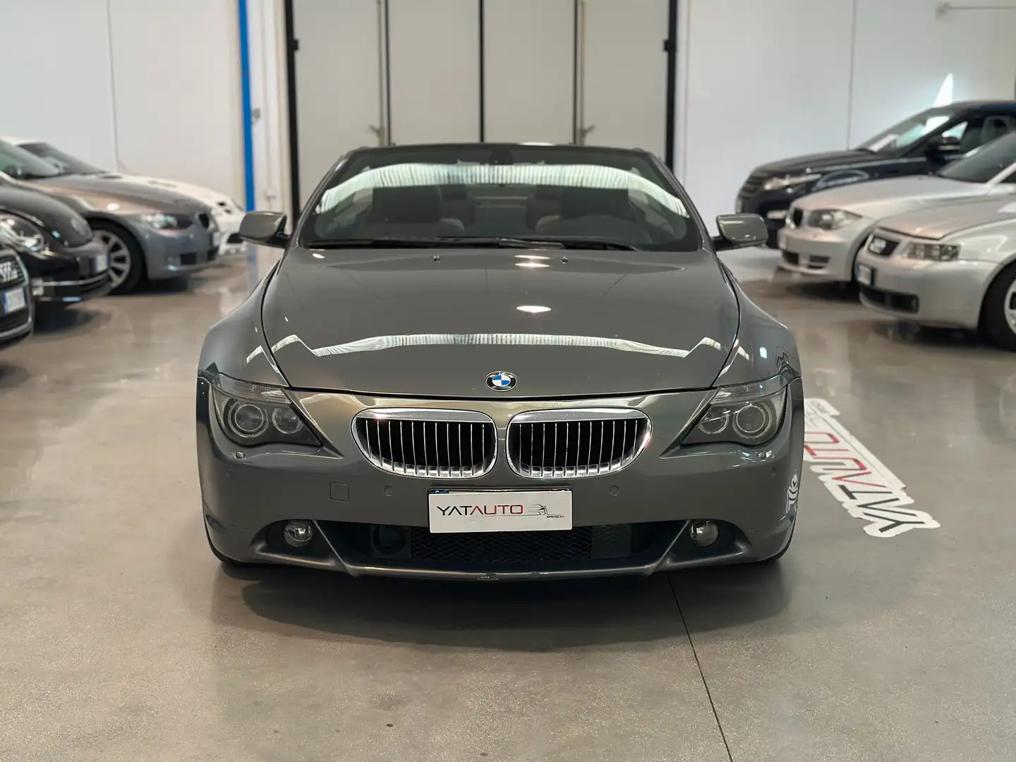 BMW 650 650i Cabrio SMG MOLTO BELLA!! Gris - 2