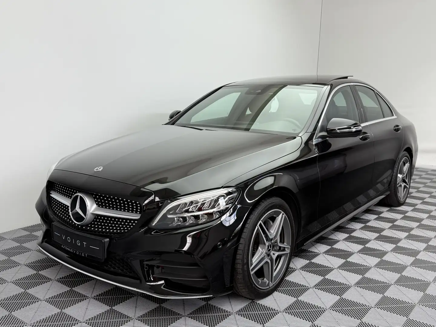 Mercedes-Benz C 220 d AMG Line|2.Hand|Pano|LED| Schwarz - 2