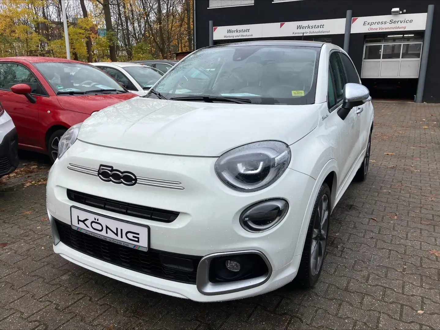 Fiat 500X Dolcevita AUTOMATIK*FALTDACH*LEDER*KAMERA Weiß - 1