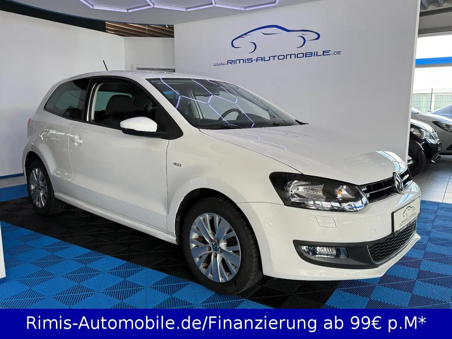 Volkswagen Polo V Life 1.Hand Klimaautomatik Sitzheizung Blanc - 2