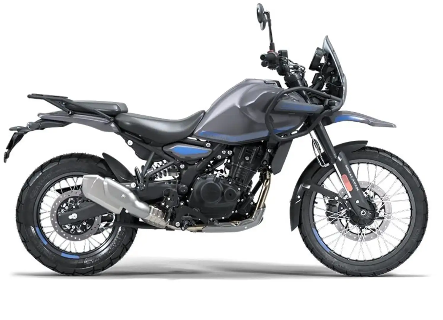 Royal Enfield Himalayan R.E. HIMALAYAN 450 SLATE POPPY BLUE Gri - 1