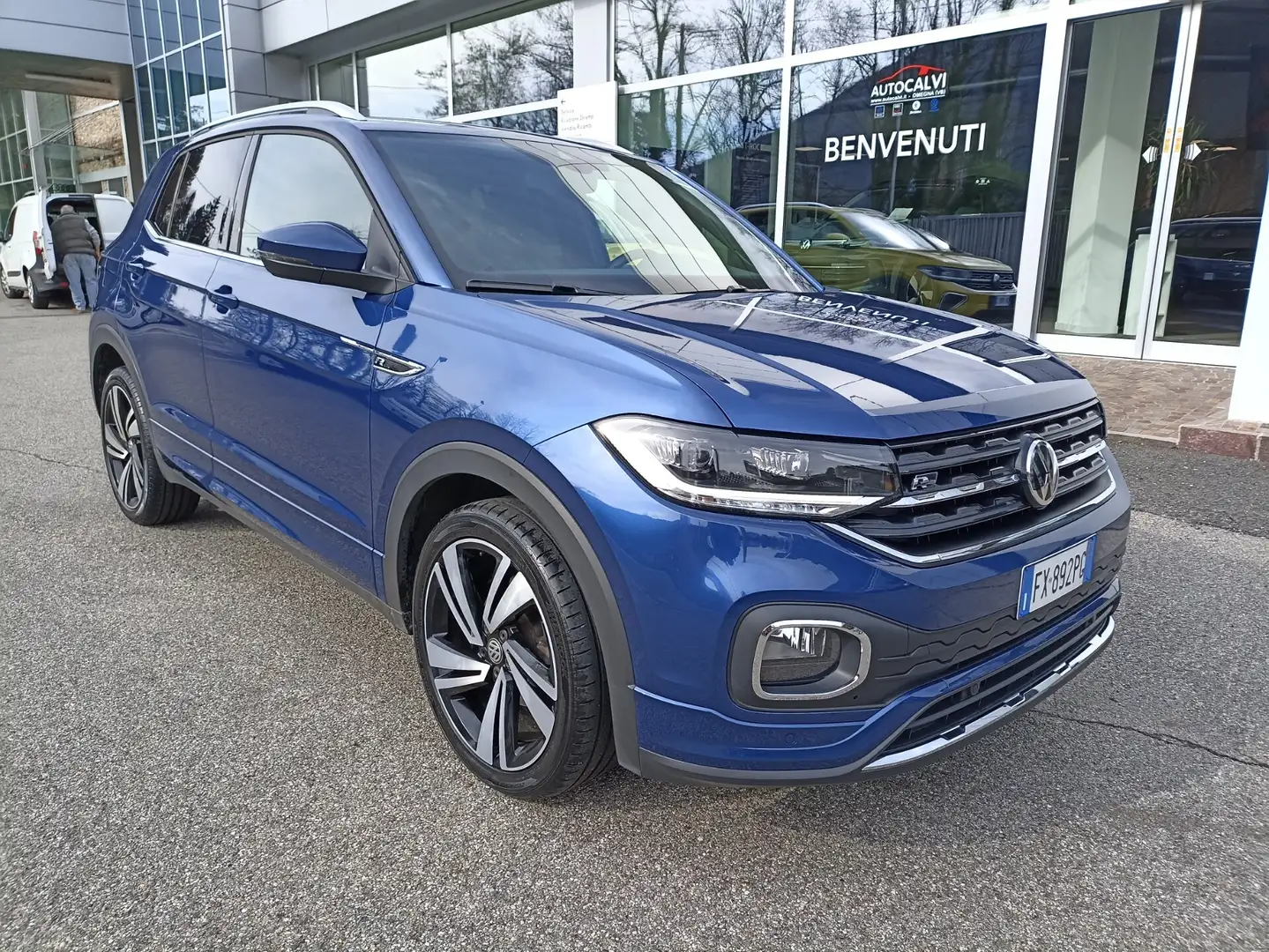 Volkswagen T-Cross 1.6 TDI DSG SCR Advanced RLINE Blu/Azzurro - 1