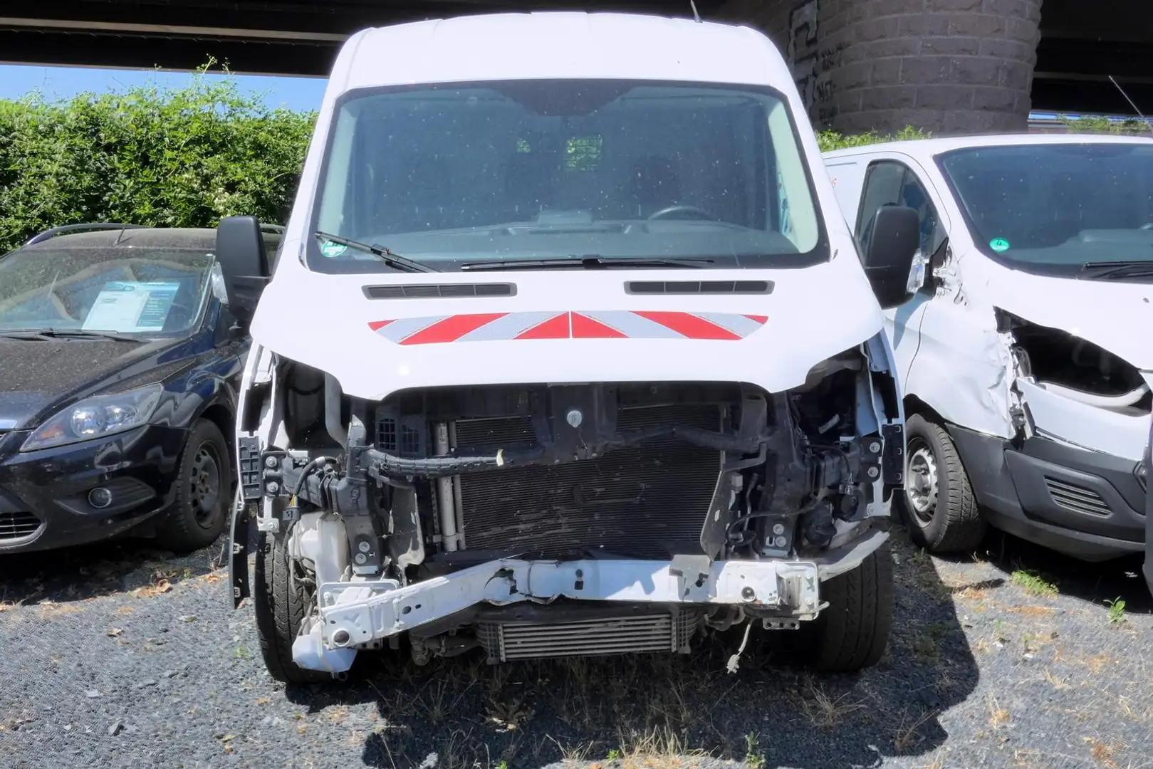 Ford Transit Kasten FT350 L2 2.0 #AHK #DAB # FSH #KLIMA Weiß - 2