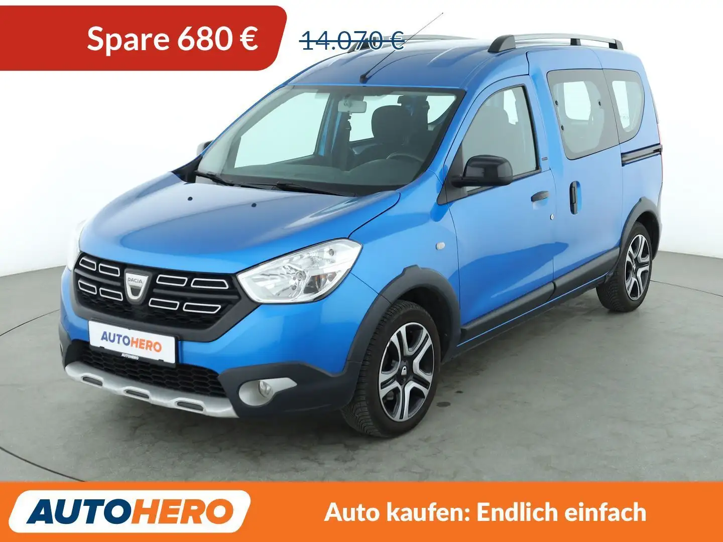 Dacia Dokker 1.2 TCe Stepway Celebration*NAVI*CAM*TEMPO* Bleu - 1