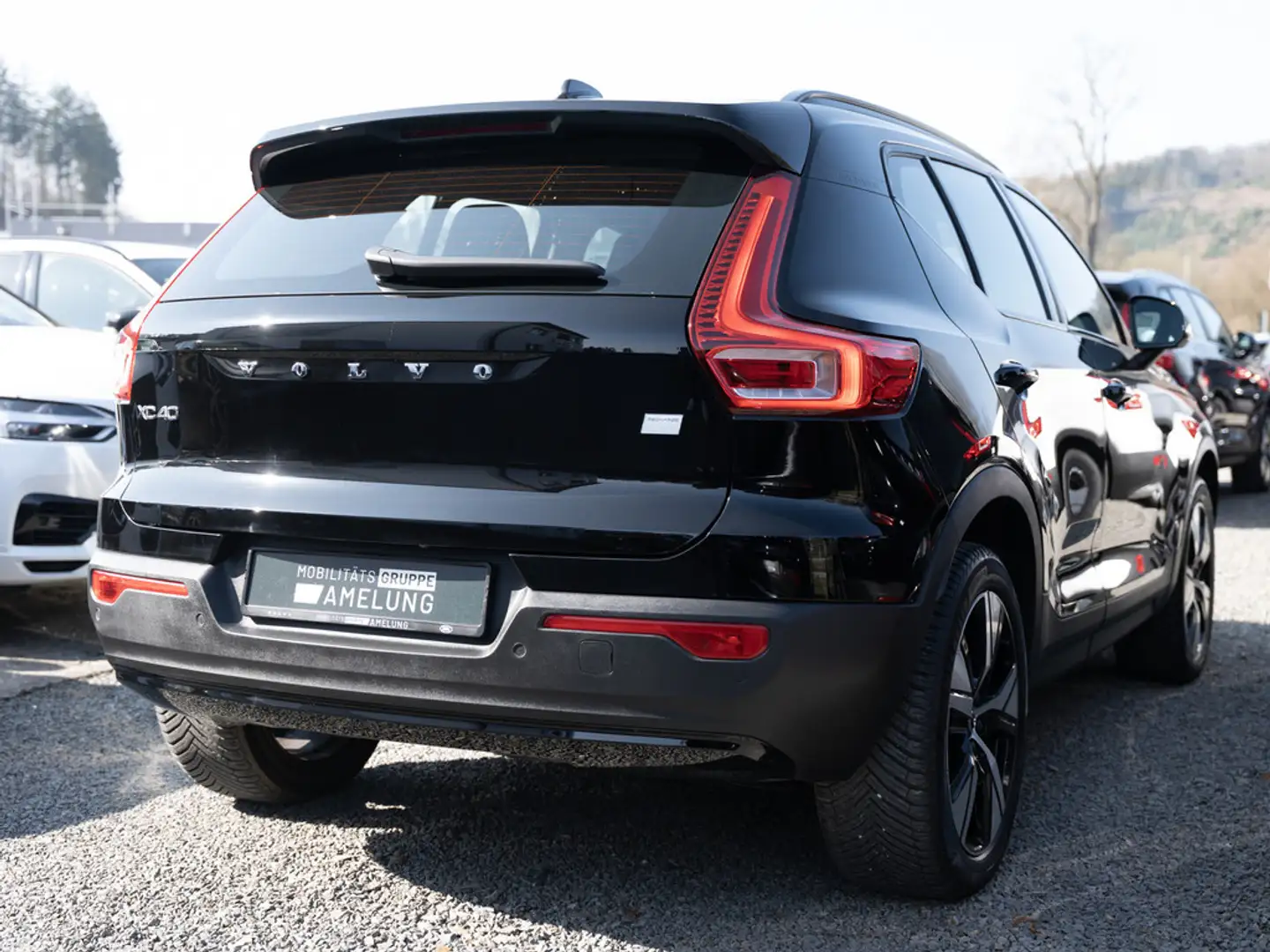 Volvo XC40 Plus Recharge Pure Electric 2WD 1.Hand Schwarz - 2