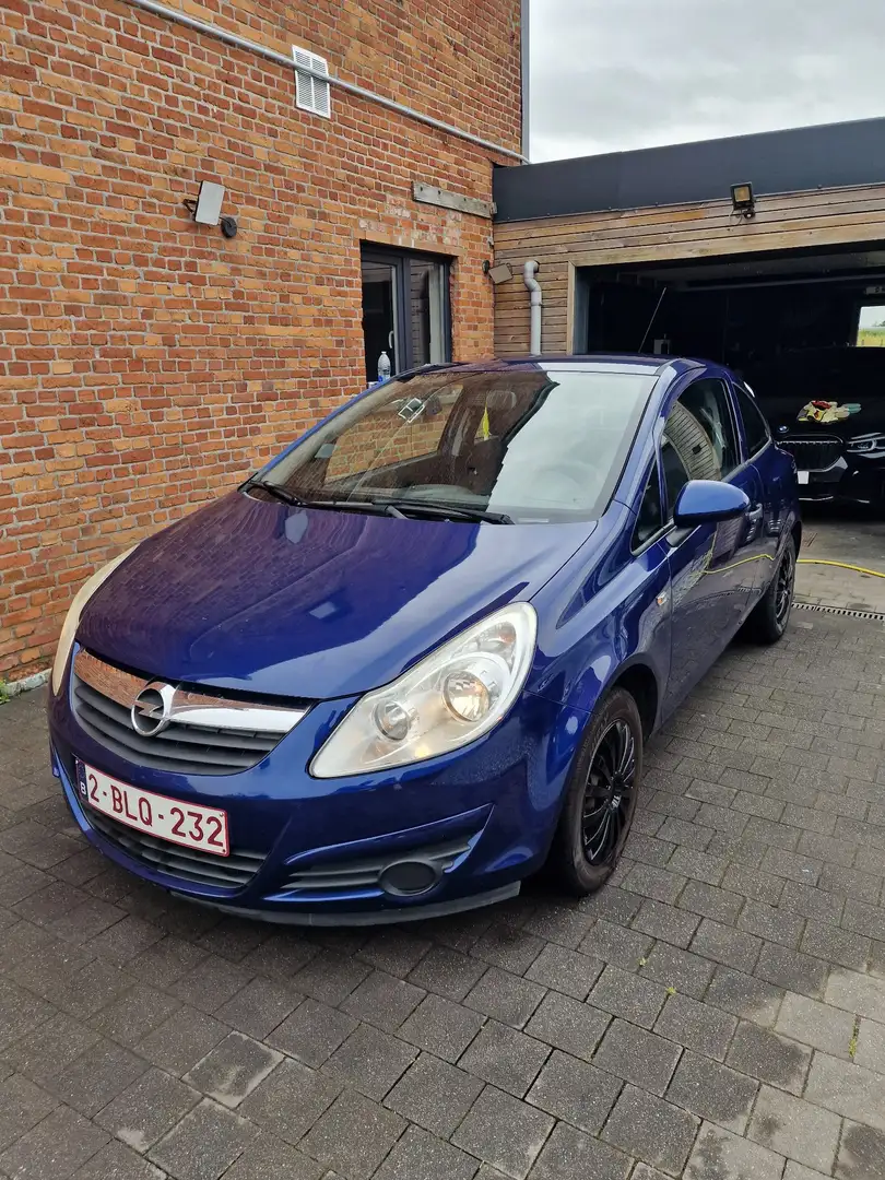 Opel Corsa 126000 KM Blanco Gekeurd Voor Verkoop Blauw - 2