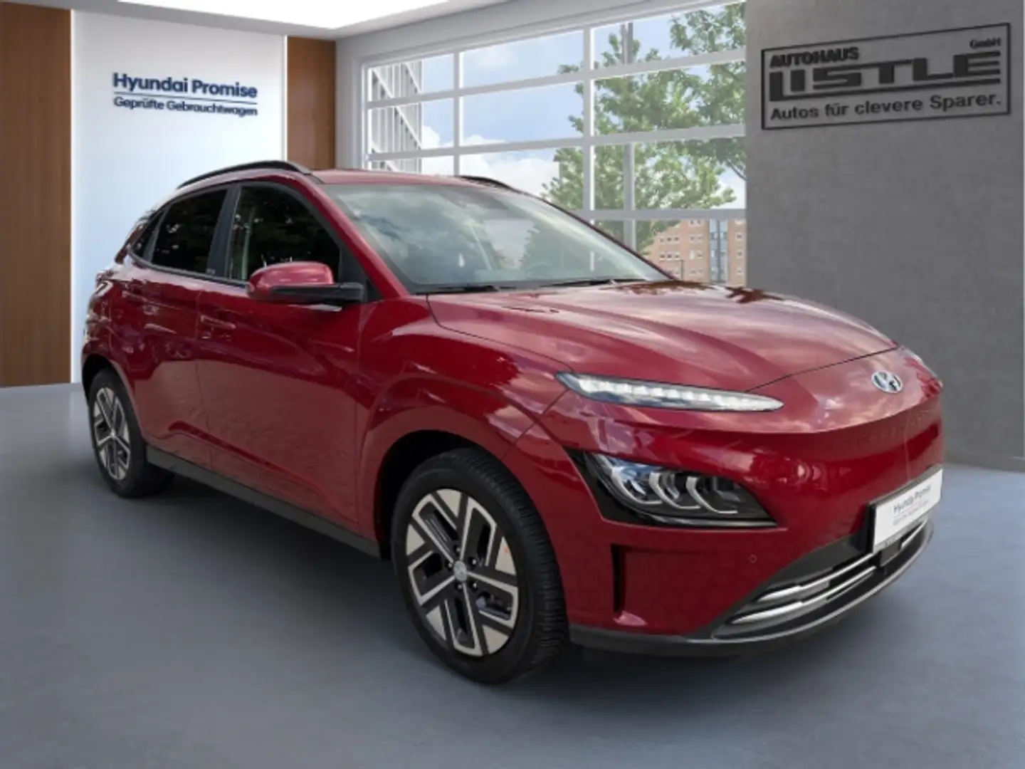 Hyundai KONA Trend Elektro 2WD +KLIMA+NAVI+RFK+LED+SHZ+UVM+ Rot - 2
