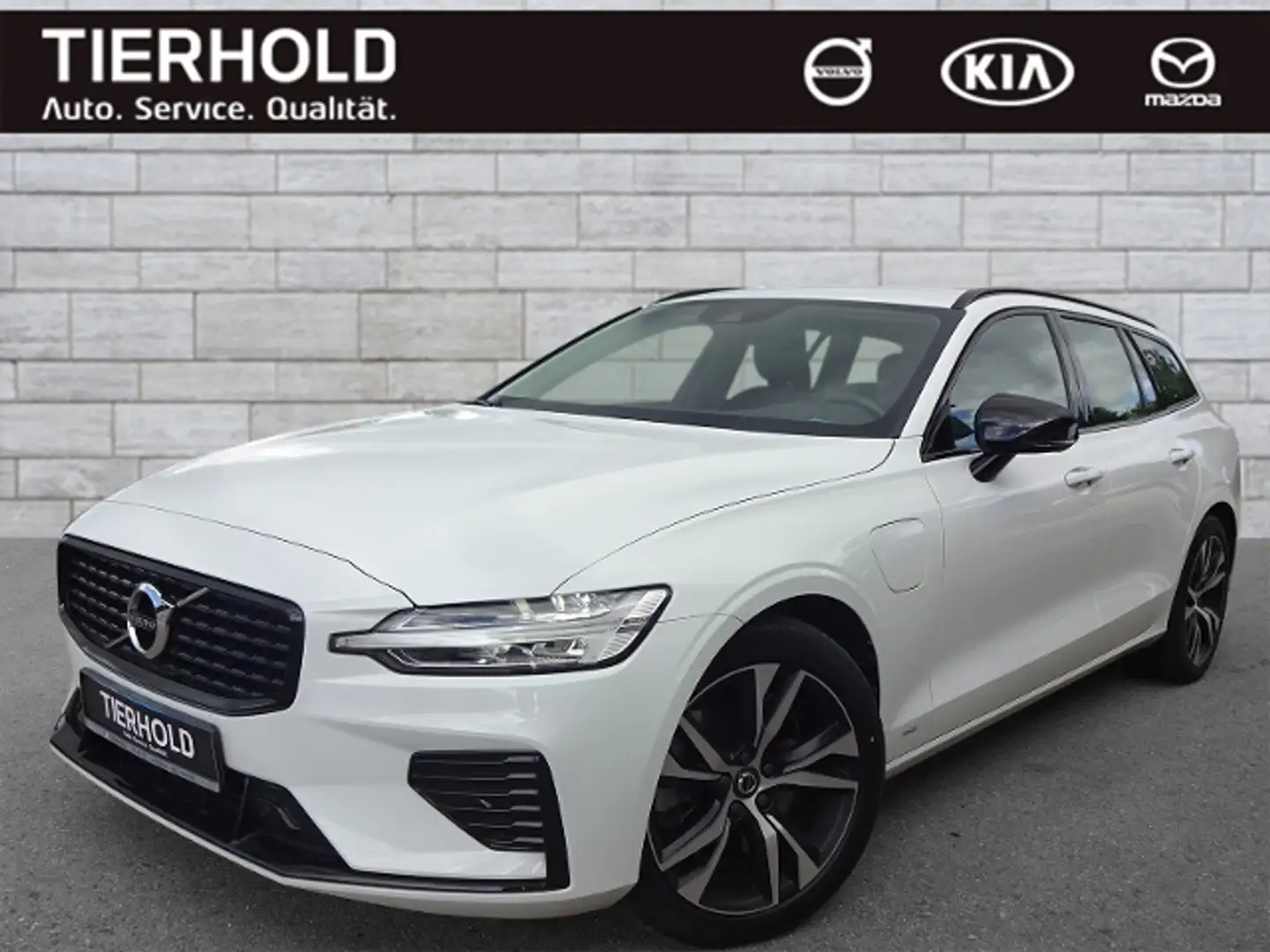 Volvo V60 T6 R Design Expression Plug-In AWD AHK ACC Weiß - 2