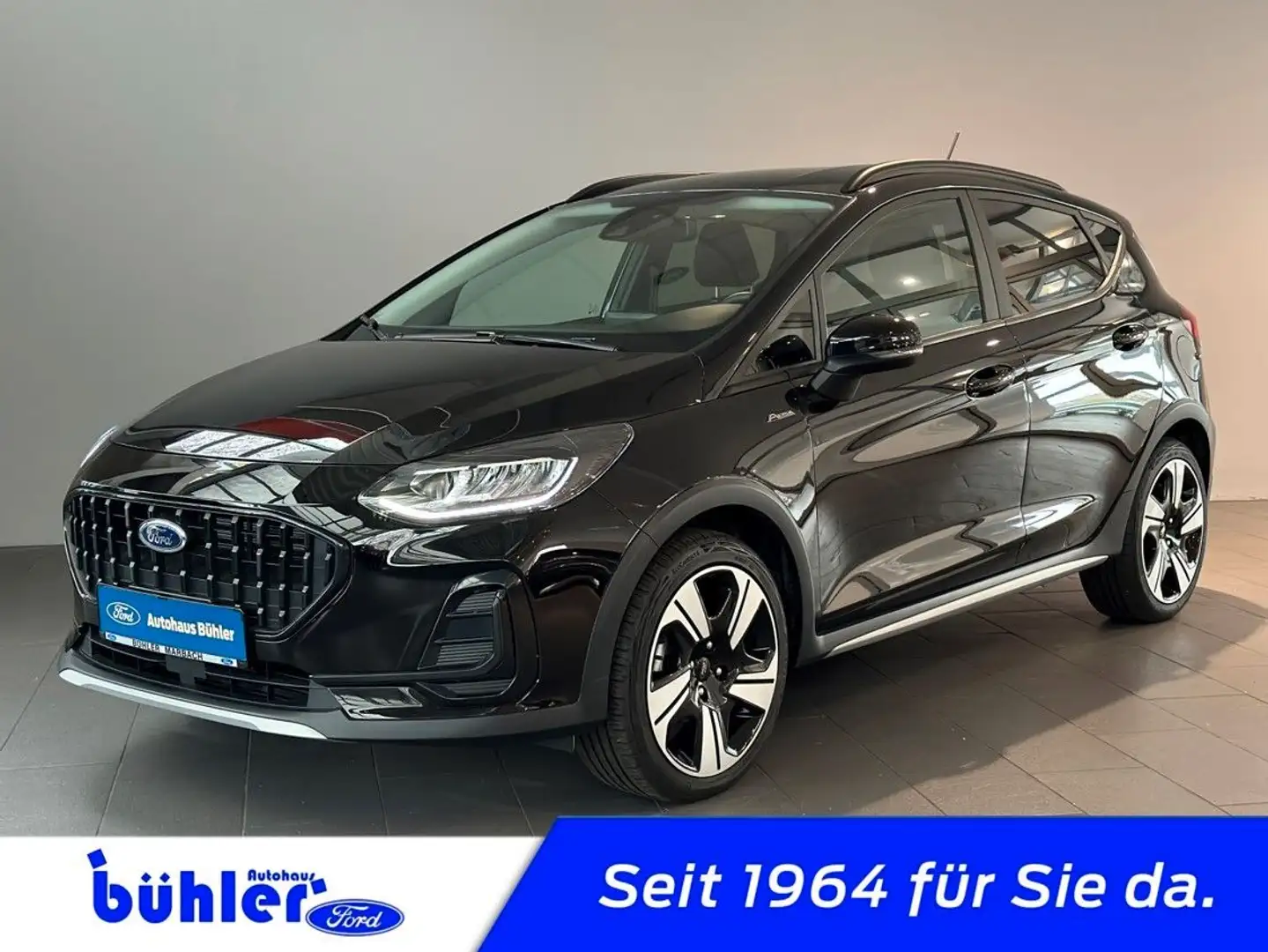 Ford Fiesta Active X TOP-AUSSTATTUNG Schwarz - 1