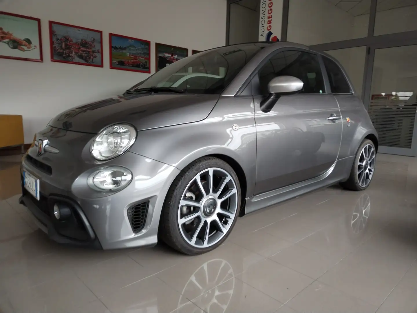 Abarth 595C 595C 1.4 t-jet Turismo 165cv Gri - 1