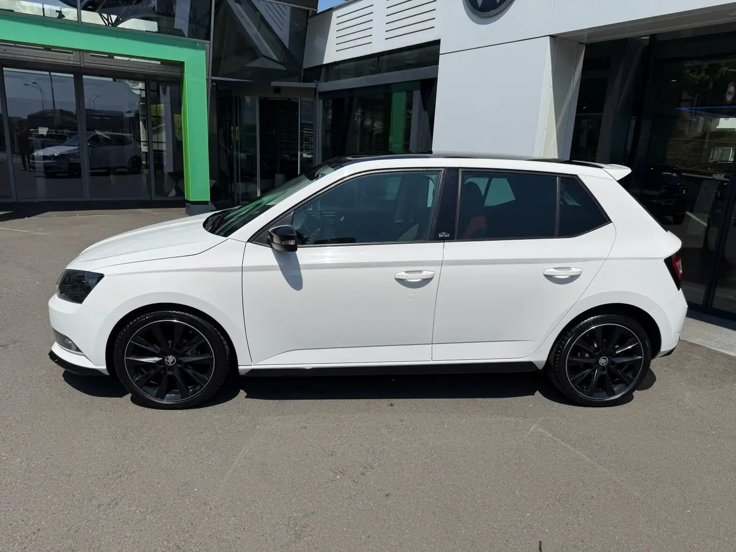 Skoda Fabia Monte Carlo TSI Blanc - 2