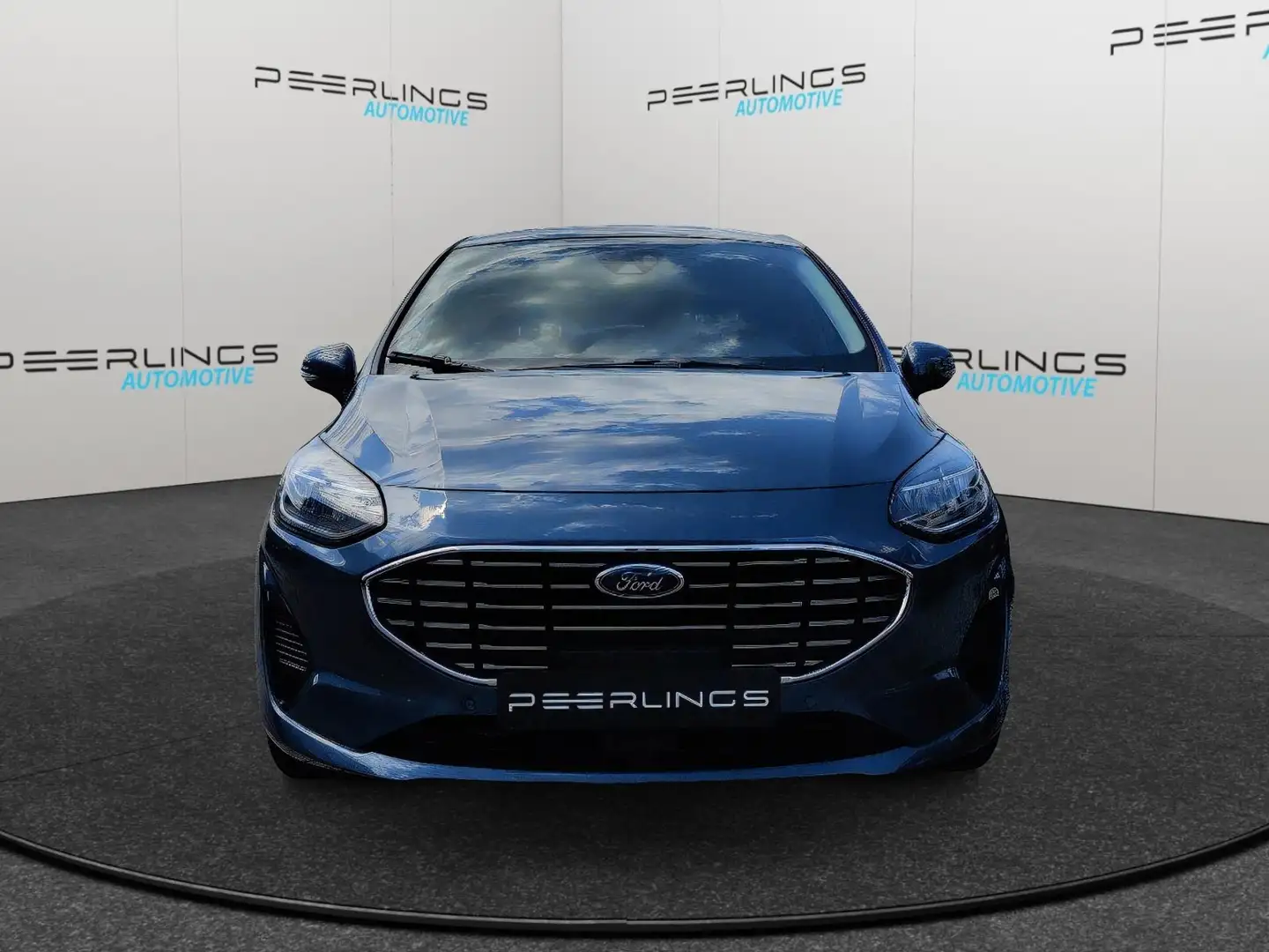 Ford Fiesta EcoBoost mHEV Titanium X A7 DCT Bleu - 2