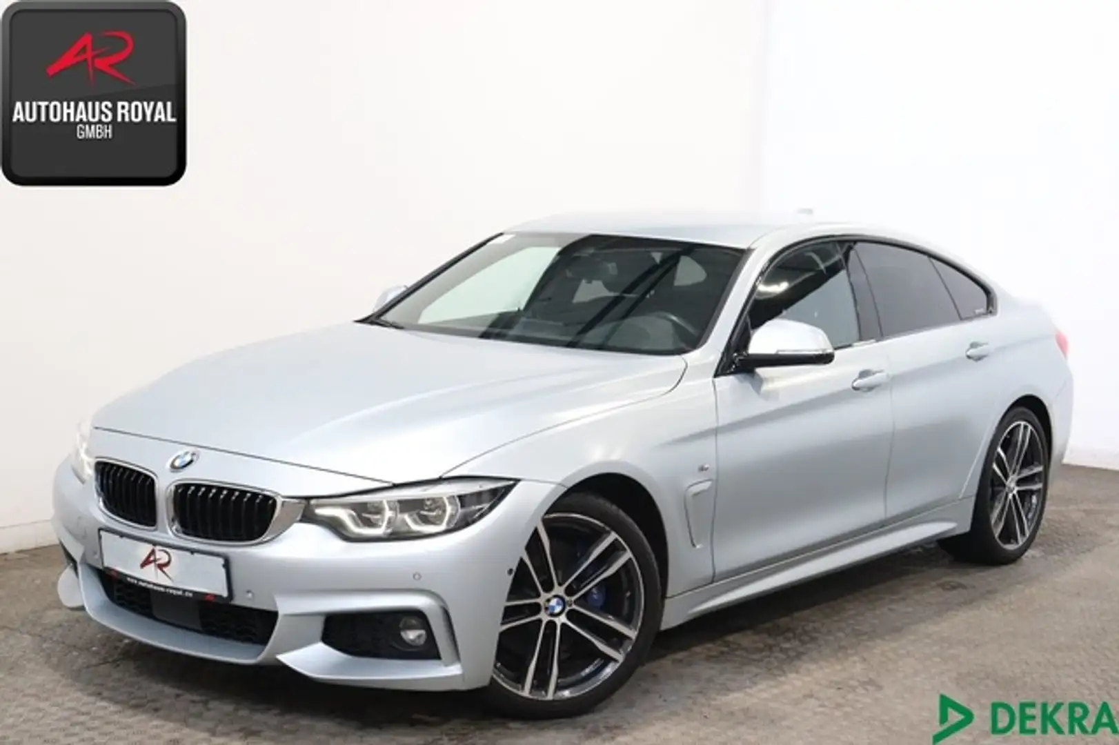 BMW 420 Gran Coupe d SAG M SPORT FROZEN,HUD,LED,SH Srebrny - 1