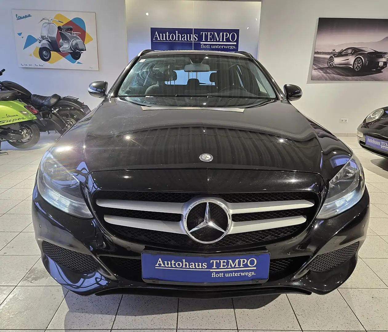 Mercedes-Benz C 180 d Schwarz - 2