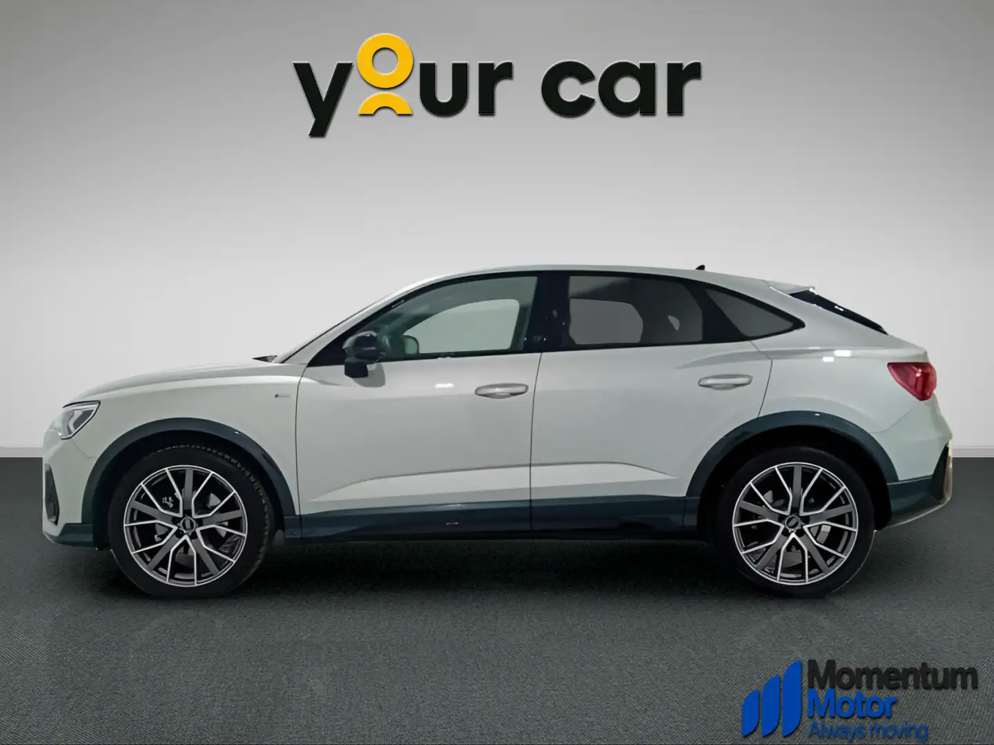 Audi Q3 Sportback 35 TFSI Black line S tronic Gris - 1