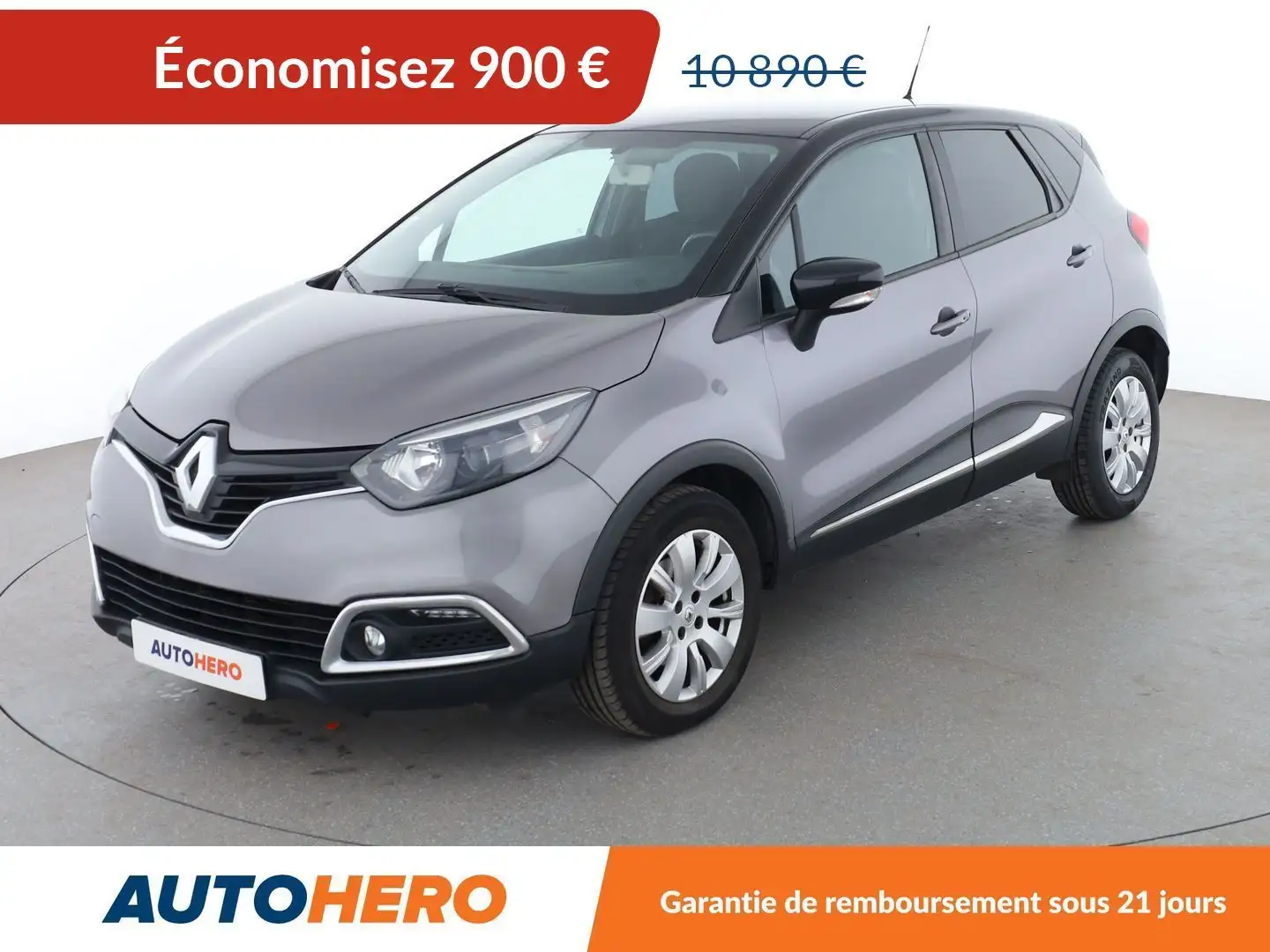 Renault Captur 1.5 dCi Energy Zen Eco2 Gris - 1