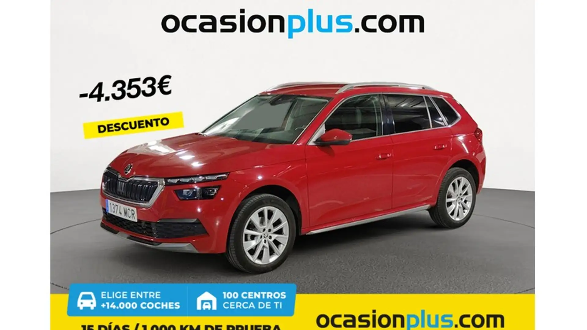 Skoda Kamiq 1.5 TSI Style DSG Rojo - 1