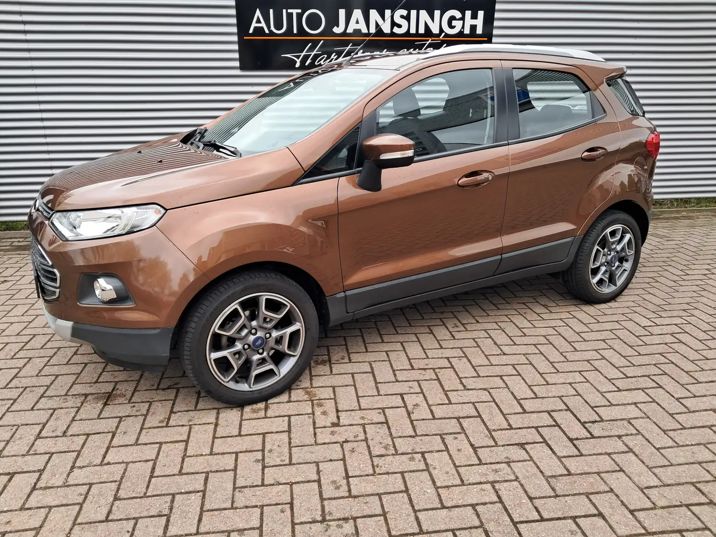 Ford EcoSport 1.5 Ti-VCT Titanium Automaat met slechts 72.116km! Bruin - 1