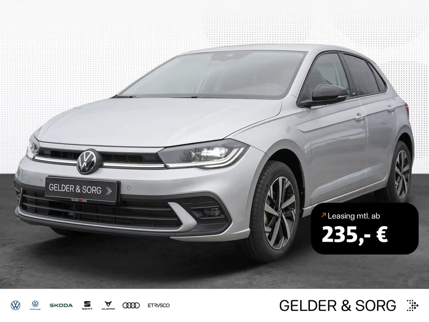 Volkswagen Polo MOVE 1.0 TSI MATRIX|NAVI|TRAVEL|KAMERA|DAB Argento - 1