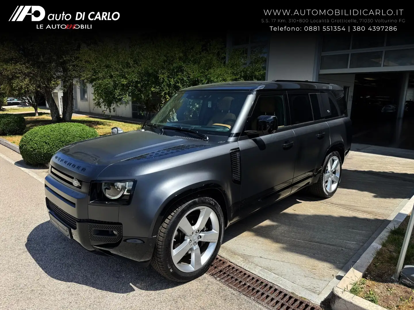 Land Rover Defender Defender 130 5.0 V8 500 CV AWD Auto X-Dynamic HSE Grigio - 1