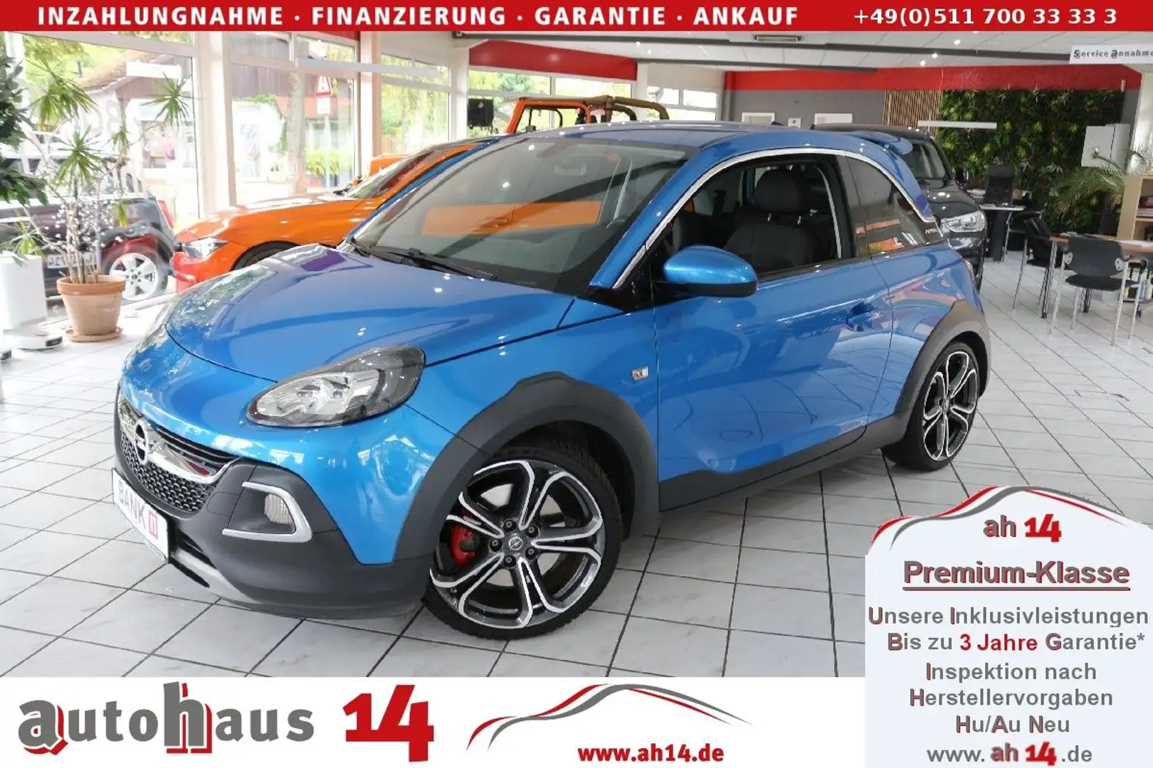 Opel Adam S Rocks - Leder-DAB-Bose-PDC-18Zoll Blau - 1