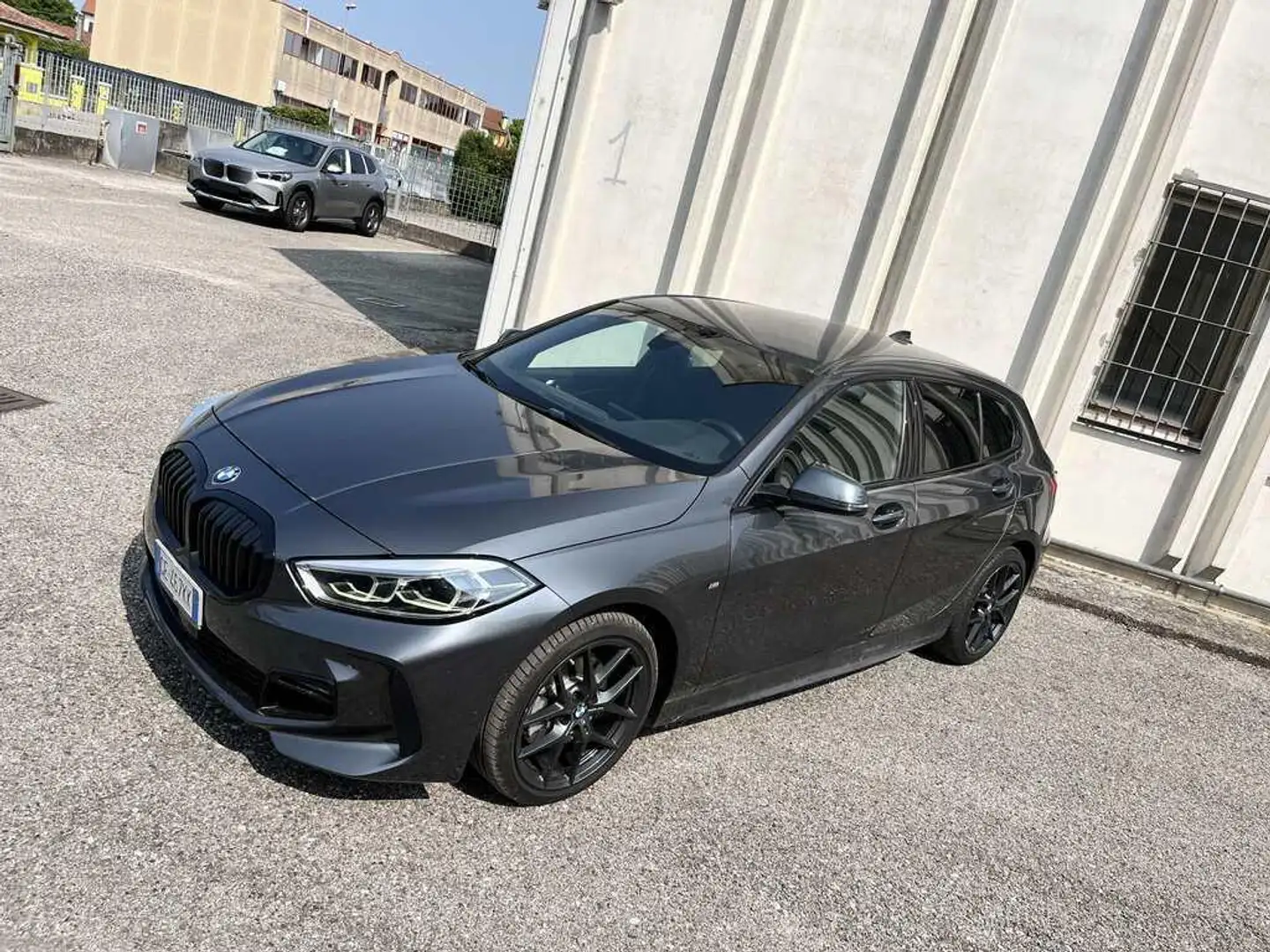 BMW 118 d Msport auto Grigio - 2