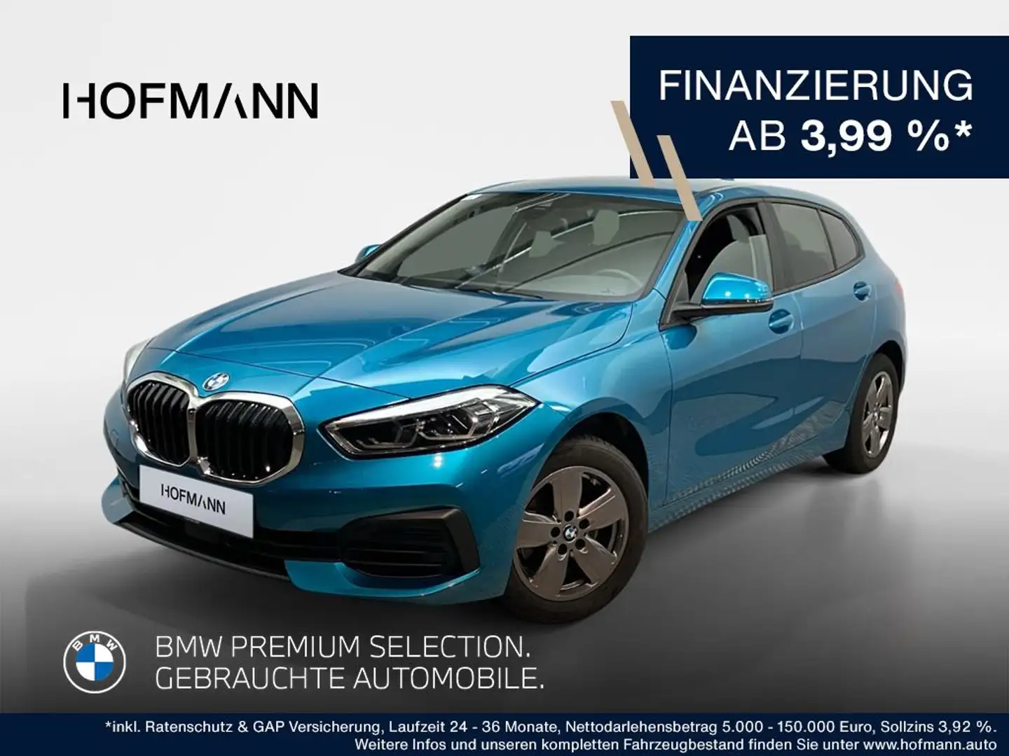 BMW 118 Advantage Blau - 1