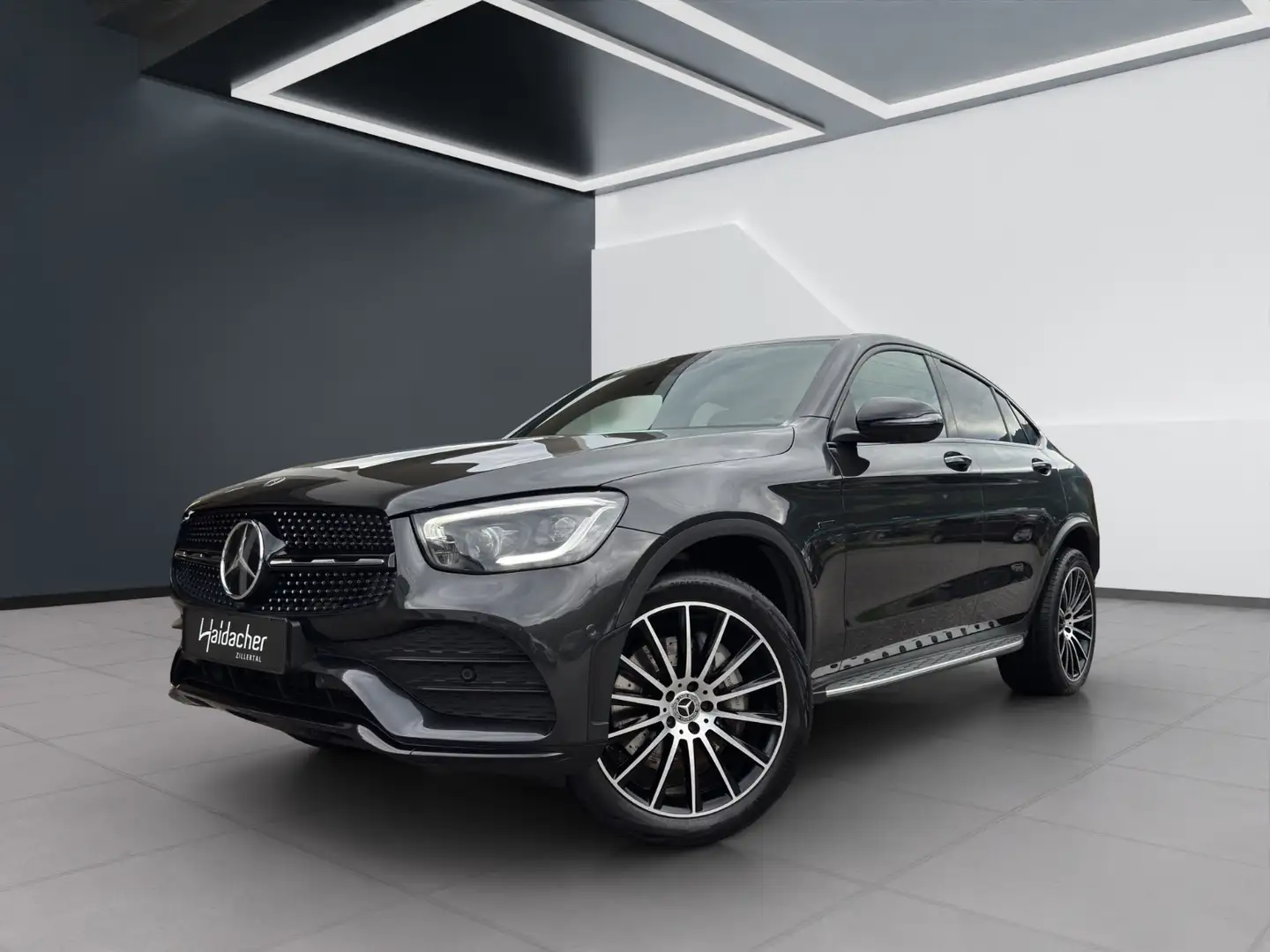 Mercedes-Benz GLC 300 de 4MATIC Coupé Distr KeyGo PTS Shz Ambi Grau - 2