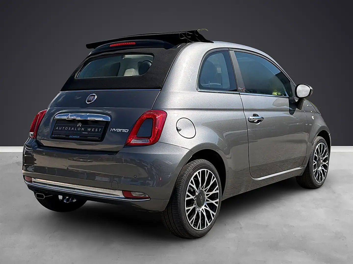Fiat 500C 1.0 Mild Hybrid Dolcevita Plus (EURO 6d) Grau - 2