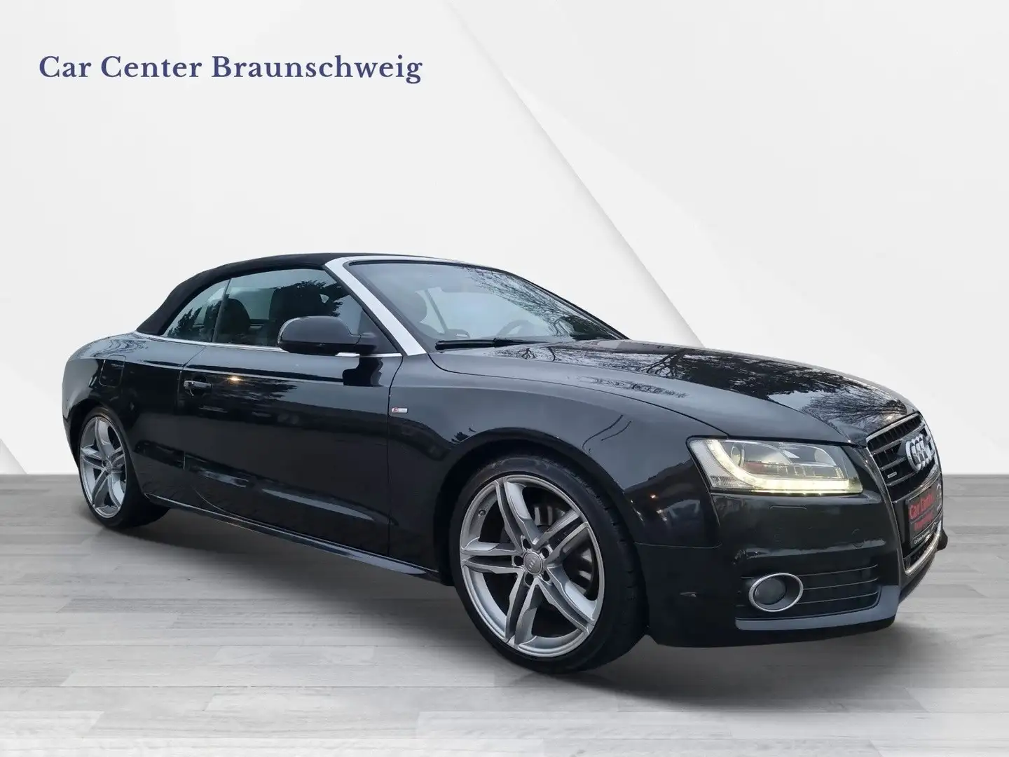 Audi A5 3.0 TDI S-tronic quattro Cabriolet+3X S-Line Negru - 2