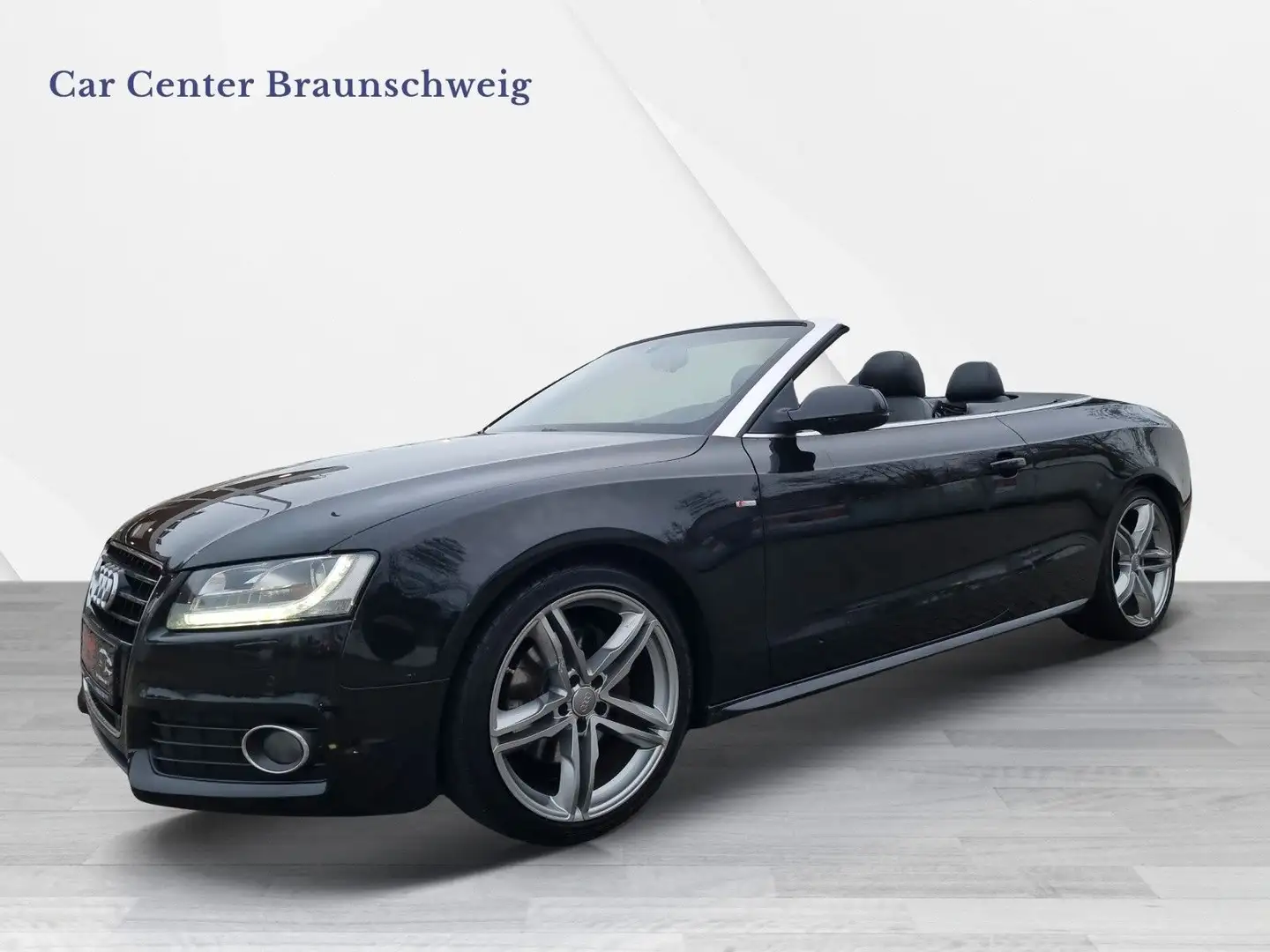 Audi A5 3.0 TDI S-tronic quattro Cabriolet+3X S-Line Negru - 1