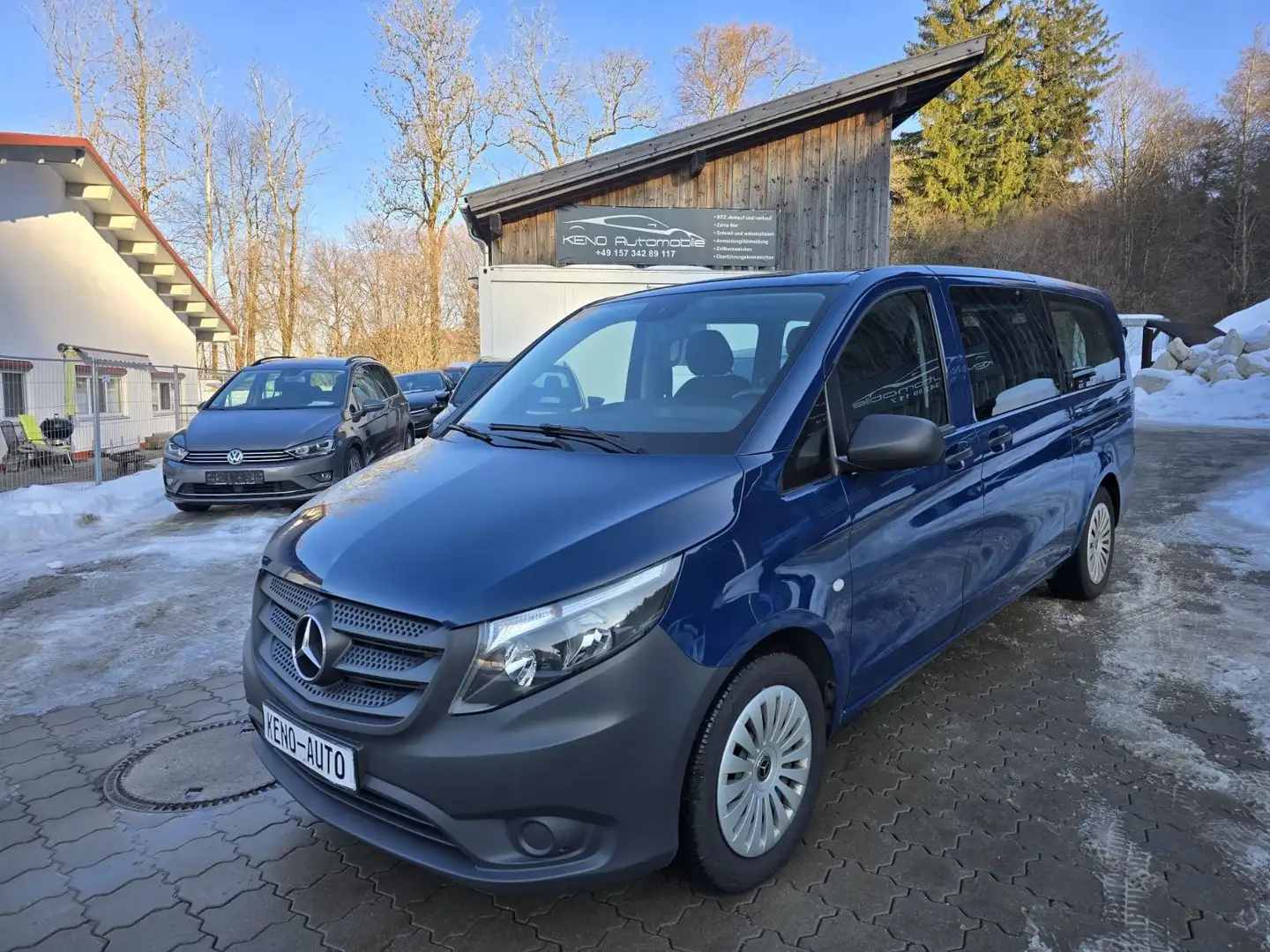 Mercedes-Benz Vito Tourer 114/116/119/124 CDI Pro extralang Blau - 1