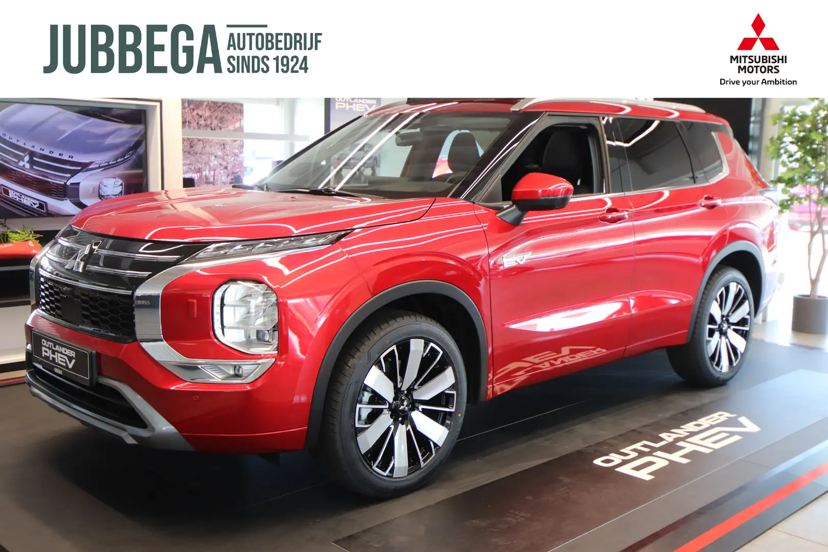 Mitsubishi Outlander 2.4 PHEV Instyle Rijklaarprijs nu € 58.390,- Nieuw Rouge - 1