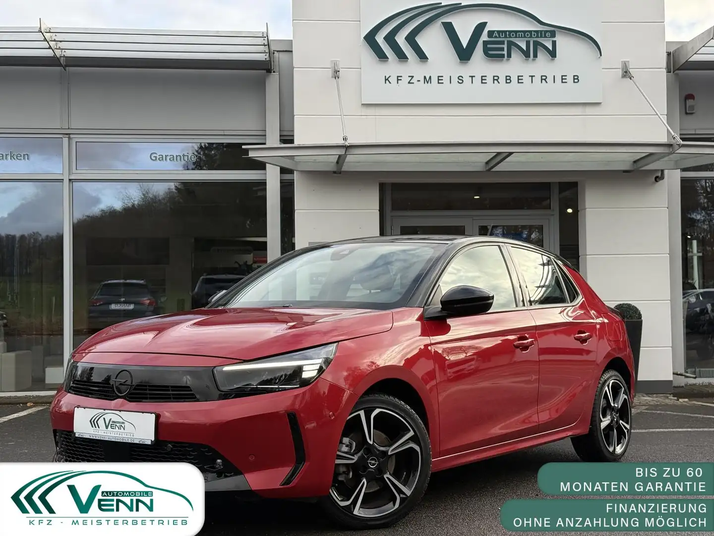 Opel Corsa F GS*RFK*PDC*SHZ*LHZ*AppCo*SHA*FLA*LED*TWA Rouge - 1