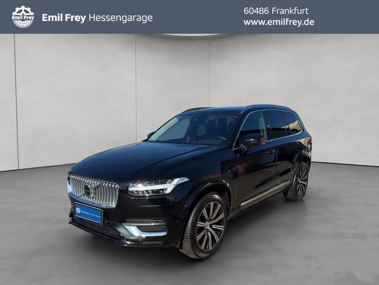 Volvo XC90 XC90 B5 AWD Plus-Bright 7S Glasd Standh 360° AHK Schwarz - 1