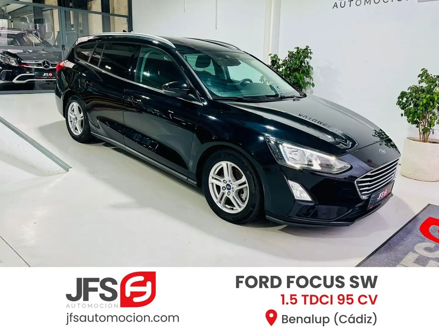 Ford Focus Sb. 1.5TDCi Trend+ 95 Negro - 1