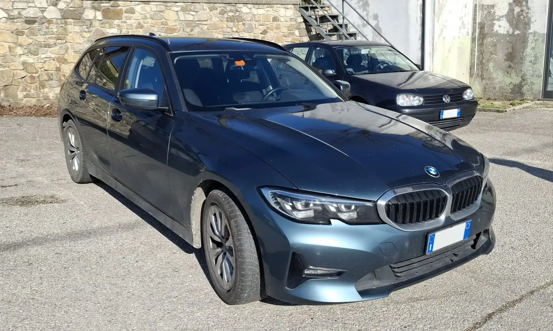 BMW 320 320d Touring mhev 48V xdrive auto Blu/Azzurro - 1