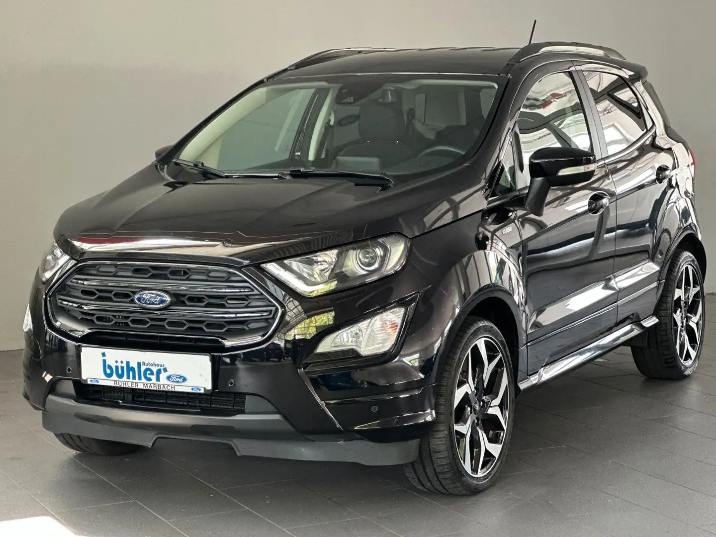 Ford EcoSport ST-Line #BLIS #1.HAND #KAMERA #NAVI #PP Schwarz - 1