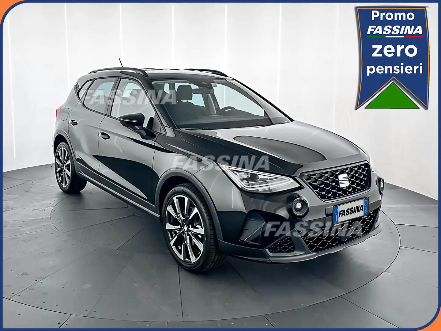 SEAT Arona Arona 1.0 EcoTSI Black Edition Zwart - 1
