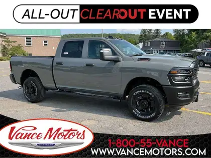 Gray 2026 RAM 3500 Pickup Truck Four-Wheel Drive 8-Speed Automatic