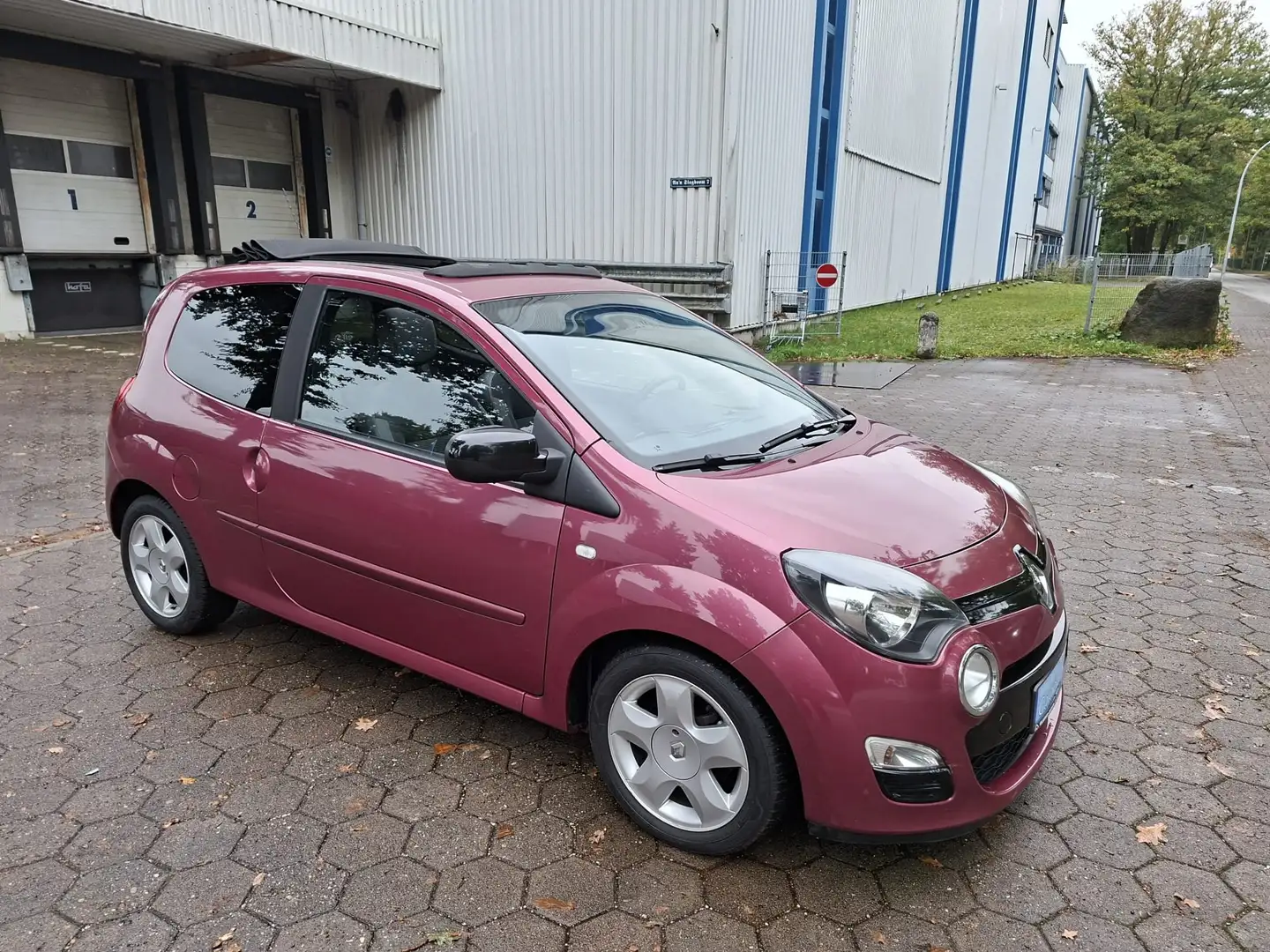 Renault Twingo Dynamique, Klima, Falthdach, 2 hand, Tüv neu Violett - 2