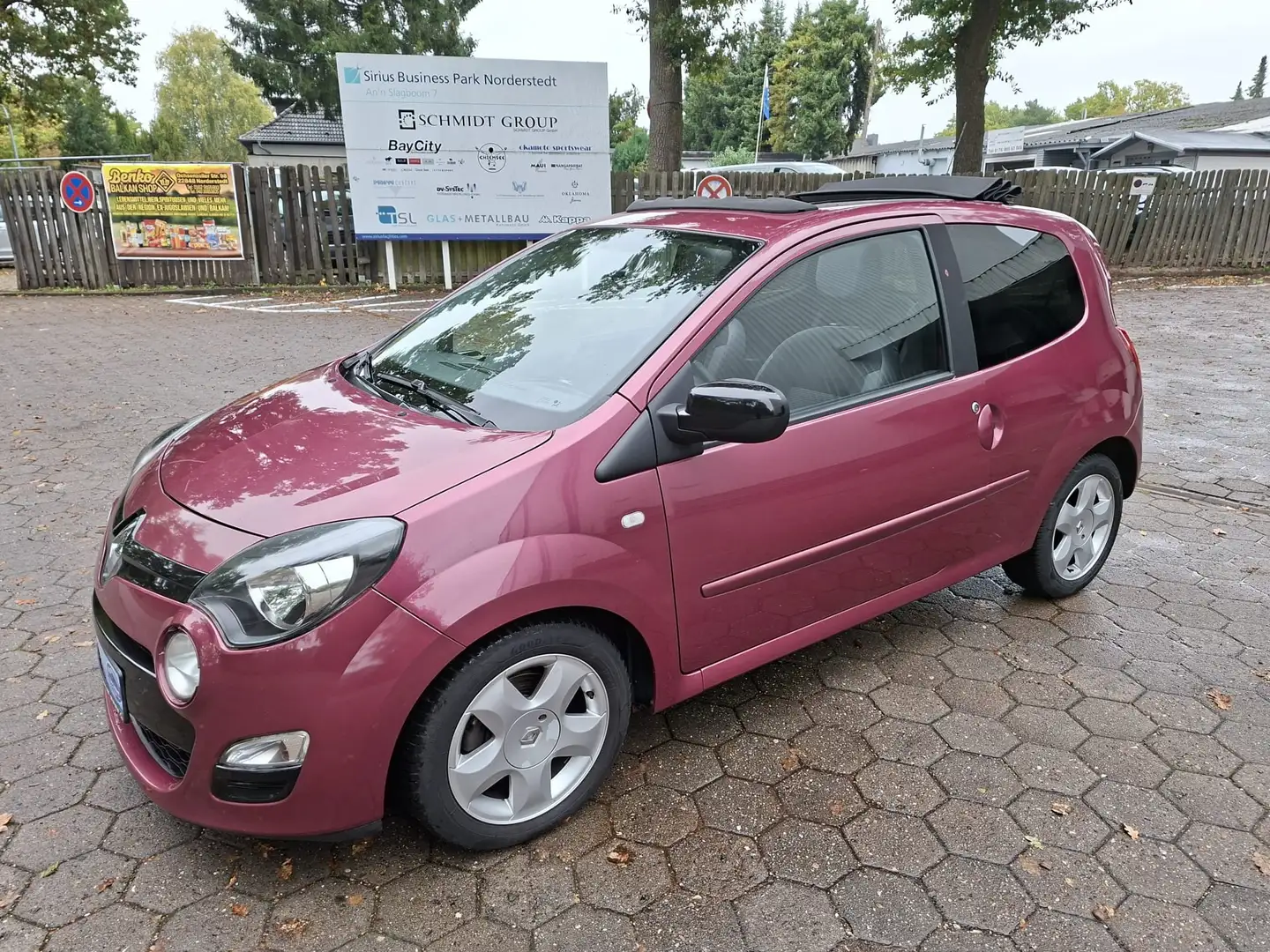 Renault Twingo Dynamique, Klima, Falthdach, 2 hand, Tüv neu Violett - 1