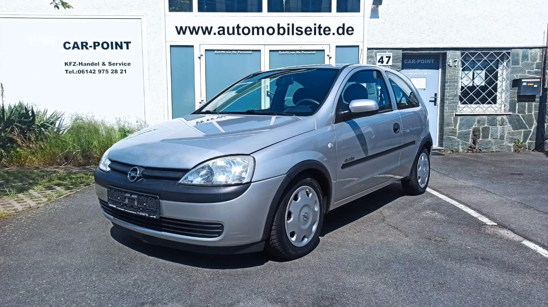 Opel Corsa 1.2 16V Comfort*1.HAND*SERVO*INSP. NEU* srebrna - 1