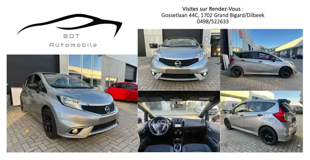 Nissan Note Black Edition 1.2 DIG-S 1er Prop Carnet Clim GPS..