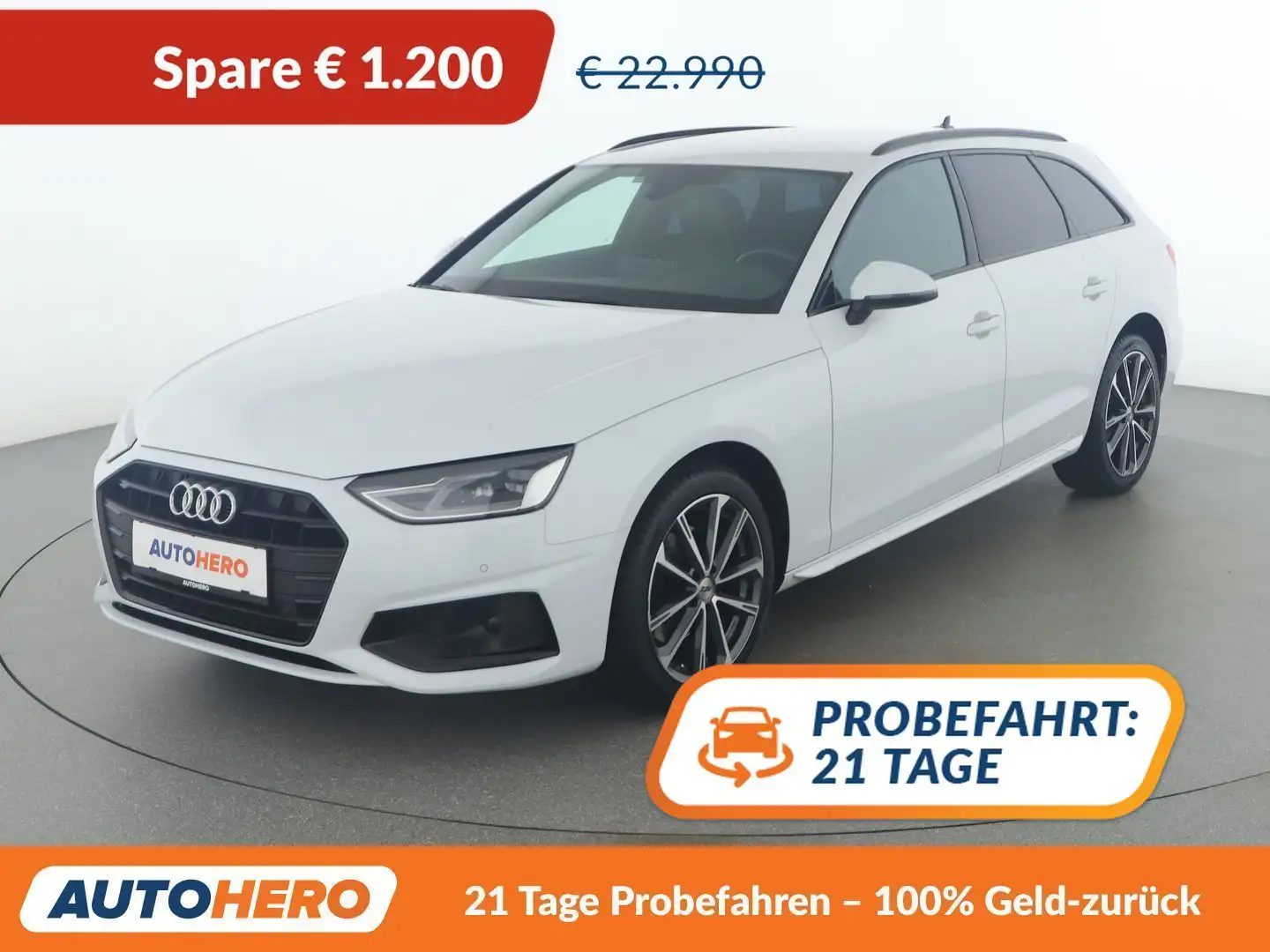 Audi A4 35 TDI Mild-Hybrid advanced Weiß - 1