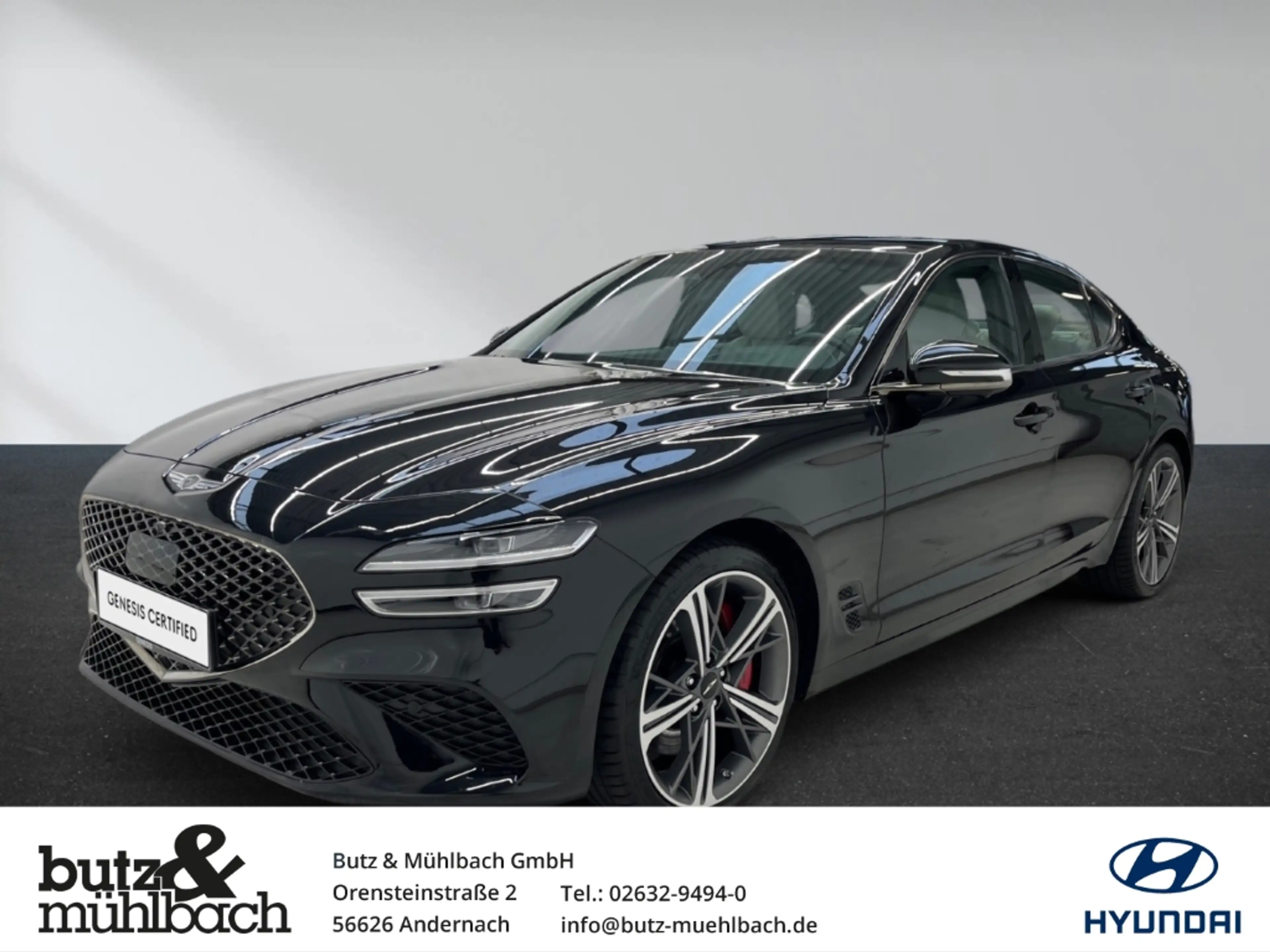 Genesis G70 Sport AD LED Sperrdiff. ACC El. Heckklappe Apple C