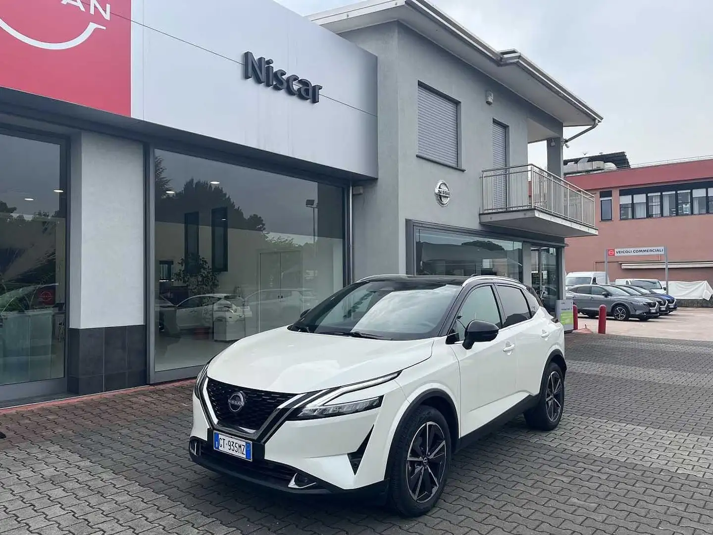 Nissan Qashqai 3ª serie MHEV 140 CV Tekna Bianco - 1