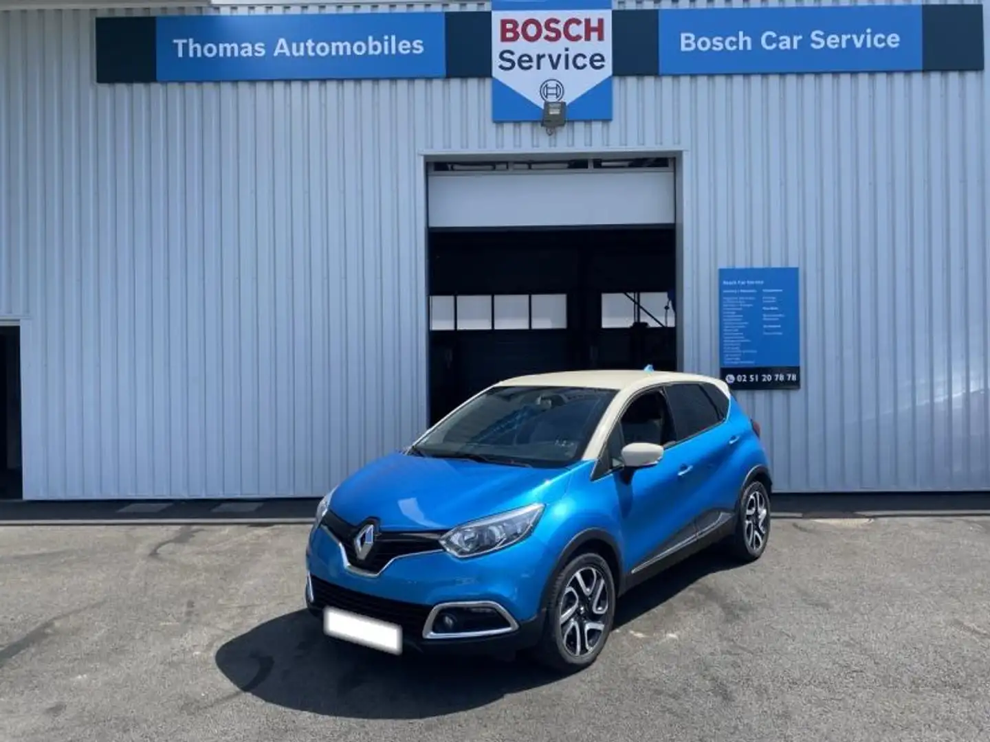 Renault Captur 1.2 TCe 120ch Intens EDC Bleu - 1