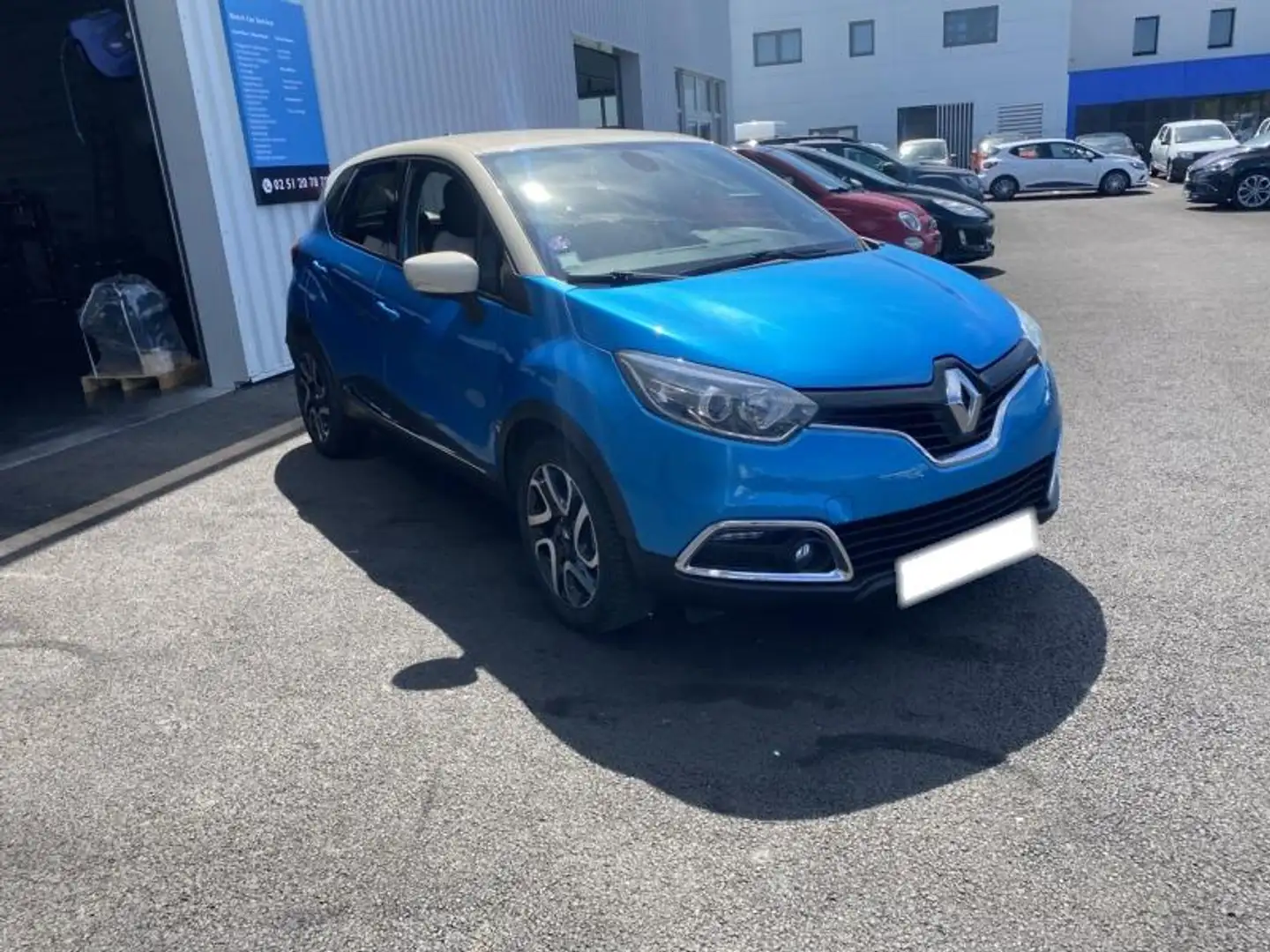 Renault Captur 1.2 TCe 120ch Intens EDC Bleu - 2