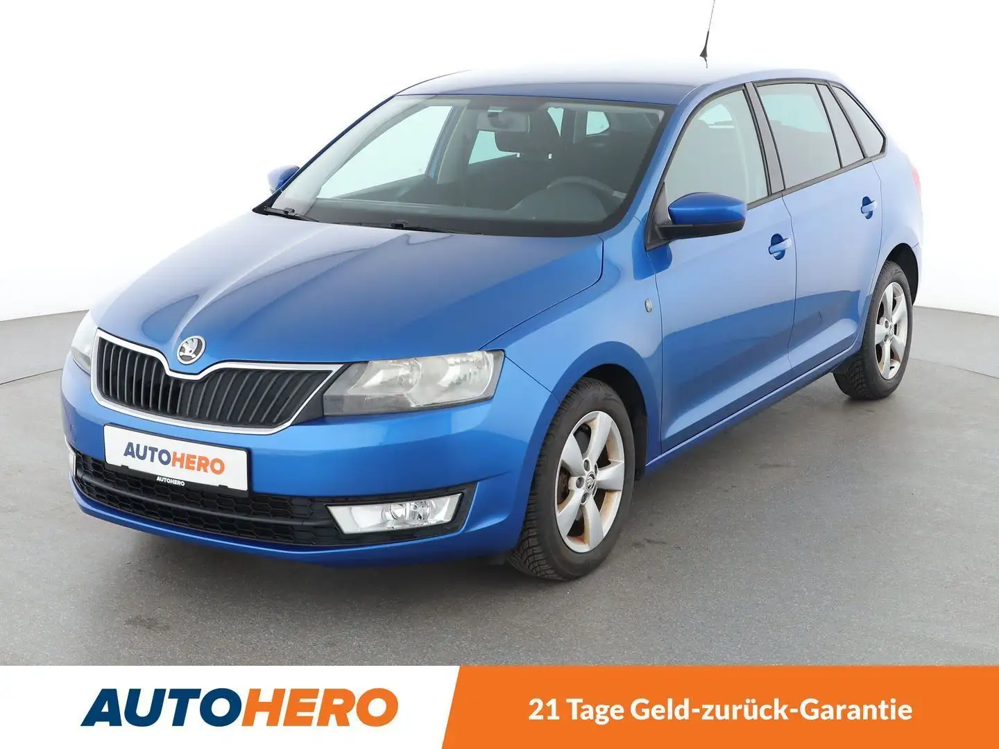 Skoda Rapid/Spaceback 1.2 TSI Ambition*AHK*KLIMA*GARANTIE* Blau - 1